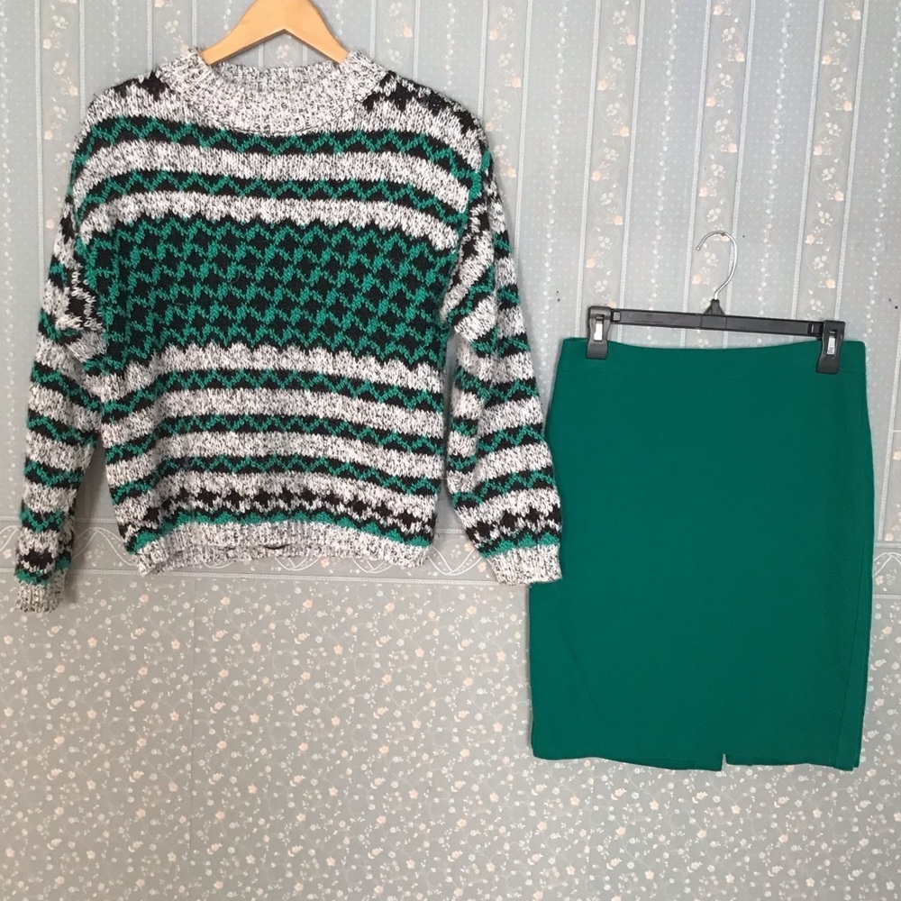 Vintage teal set